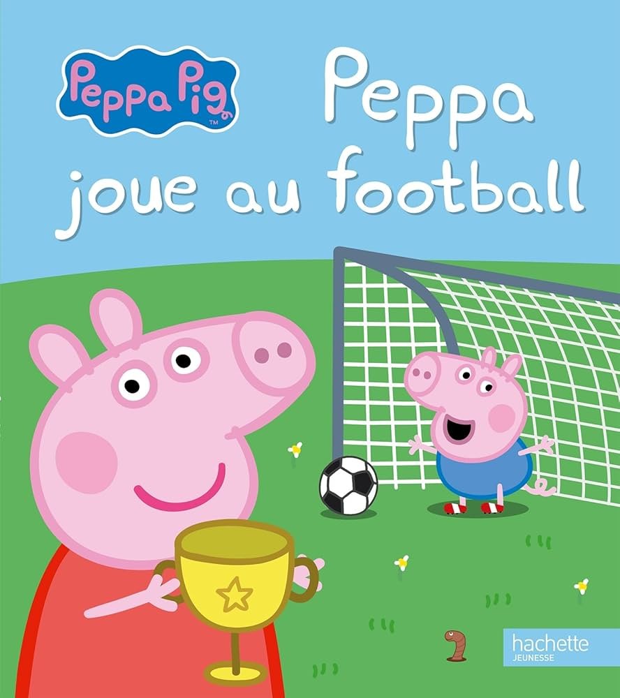 Peppa joue au football - Click to enlarge picture.