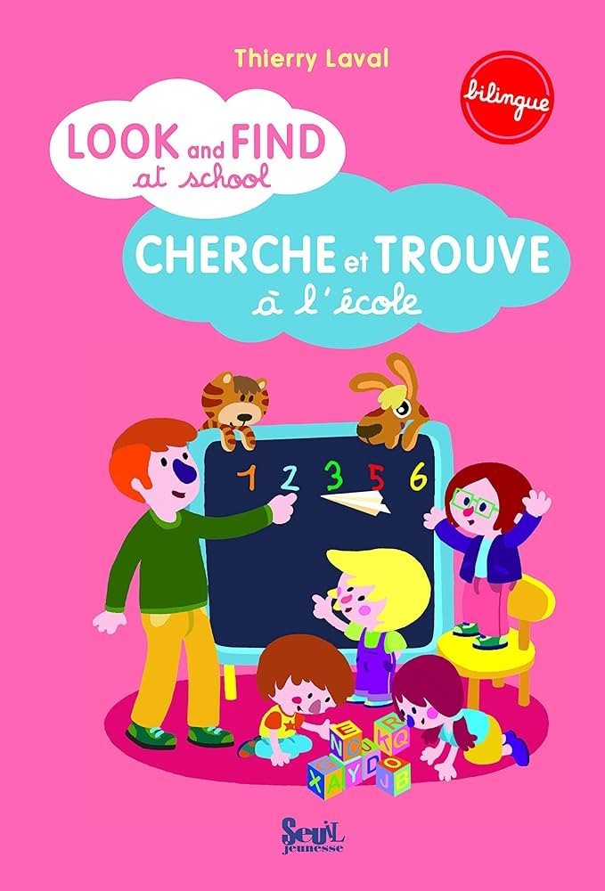 Cherche et trouve à l'école - Click to enlarge picture.